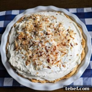 Coconut Cream Pie Made with Half-and-Half: Rich Homemade Recipe 6 Whole Coconut Cream Pie