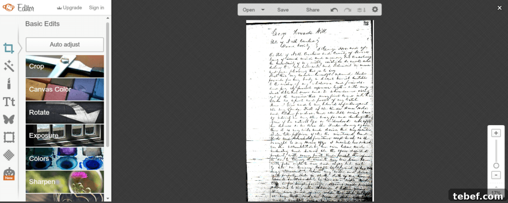 How PicMonkey Can Improve Your Genealogy Research 5 Picmonkey Howard Will