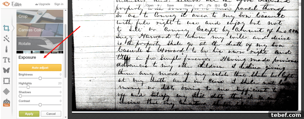 How PicMonkey Can Improve Your Genealogy Research 7 Will of George Howard