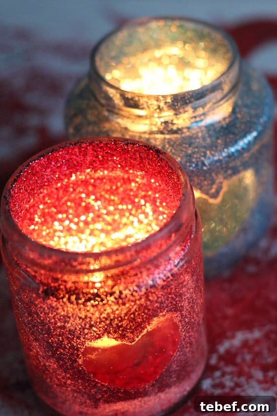 Mess-Free Glitter Tea Light Lanterns for Sparkling Home Decor 10 IMG_2451