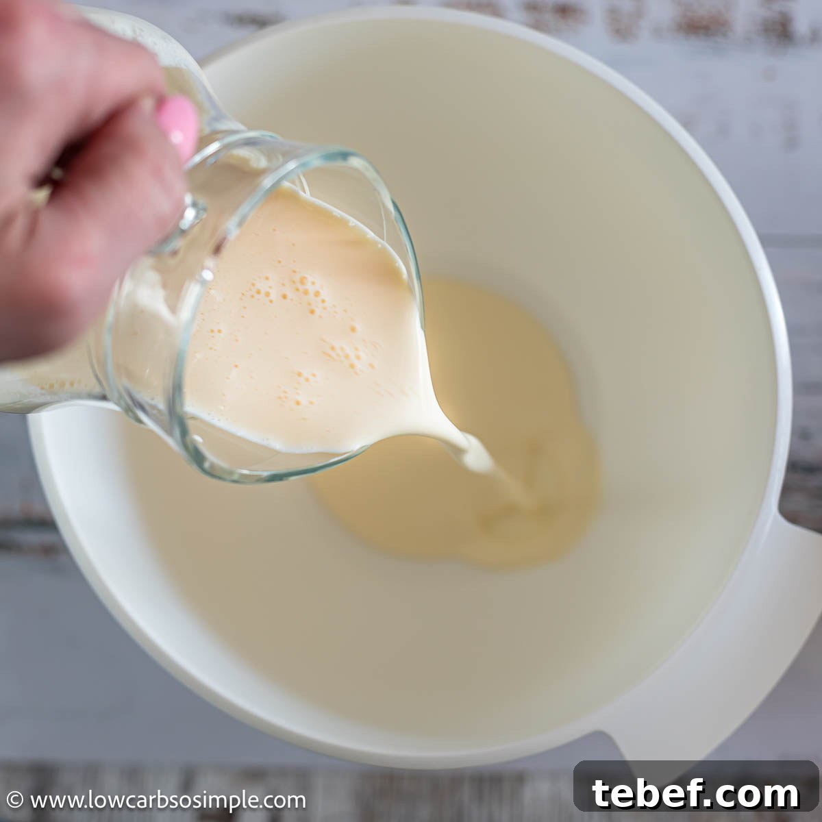 Adding Heavy Cream | Low-Carb, So Simple