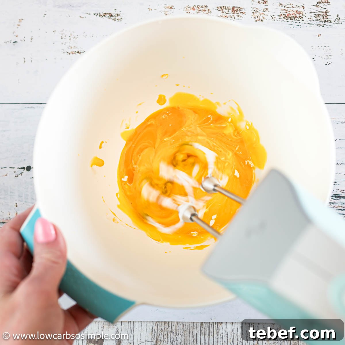 Beating Egg Yolks | Low-Carb, So Simple