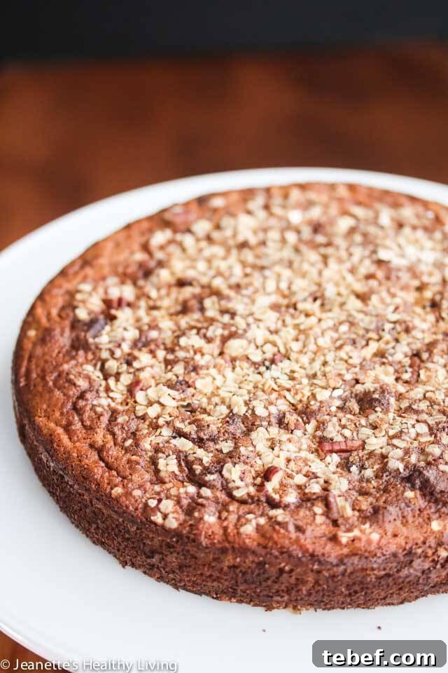 Gluten-Free Apple Streusel Cake with Yogurt Cream Recipe 2 Gluten-Free Apple Streusel Cake - this is the perfect Fall cake - it's even healthy enough for breakfast