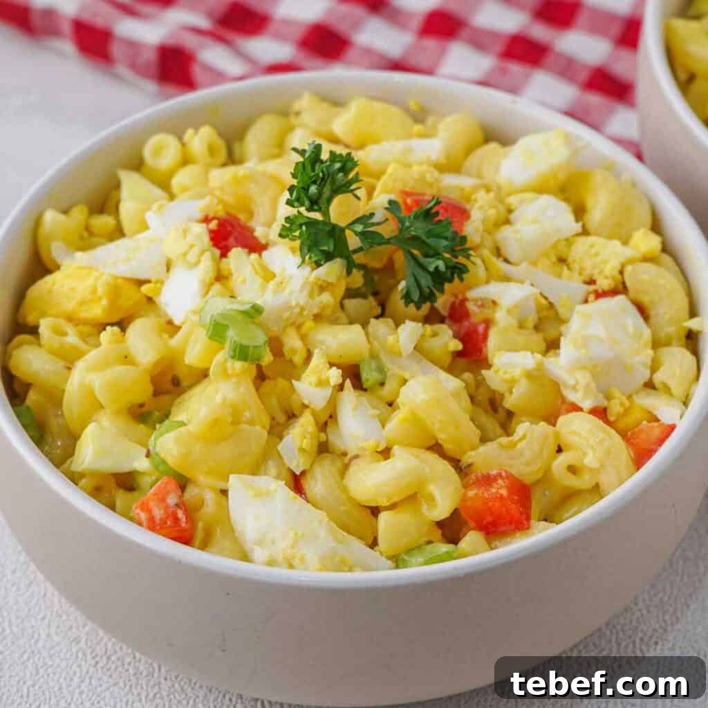 What to Serve with Little Smokies: 10 Delicious Side Dishes 4 white bowl with Amish macaroni salad