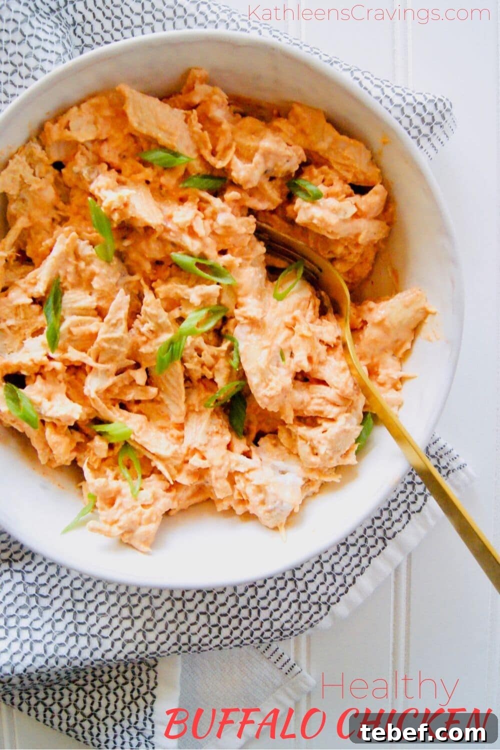 Buffalo Chicken Recipes for Lighter, Flavorful Meals 2 Healthy Buffalo Chicken with Text