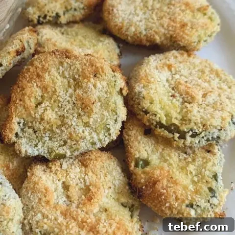 air fryer fried pickle batch