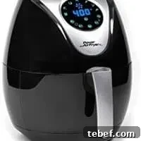 PowerXL Power AirFryer 5.3 Quart Black