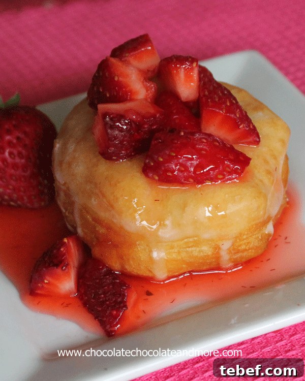 Gourmet Donuts Made at Home: Simple Recipes for Perfect Results 5 Strawberry Sensation Gourmet Donut-fruits, cookies, candies, the possibilities are limitless