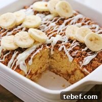 Moist Banana Coffee Cake Recipe with Brown Sugar Glaze 7 Banana coffee cake image