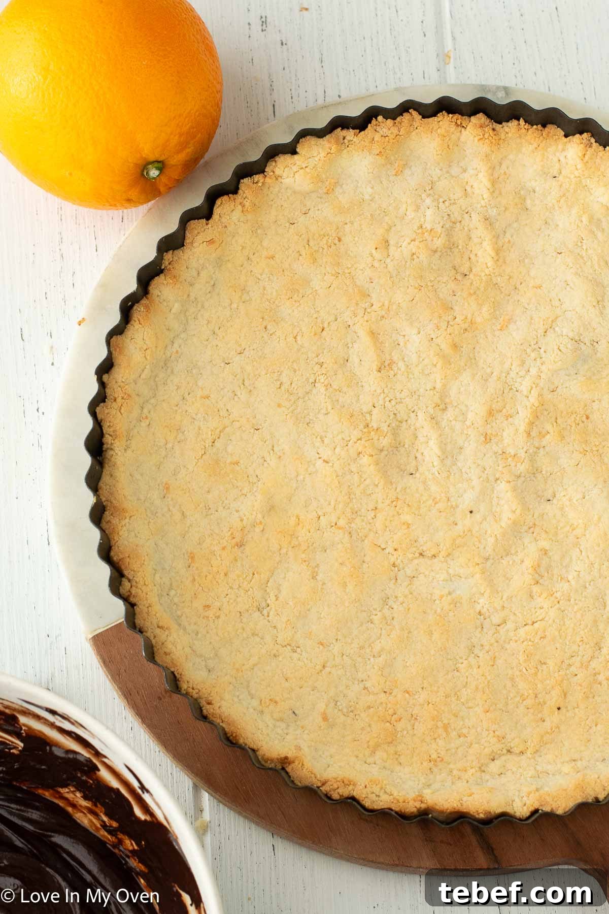 Decadent Chocolate and Orange Tart Recipe 7 img 28535 6
