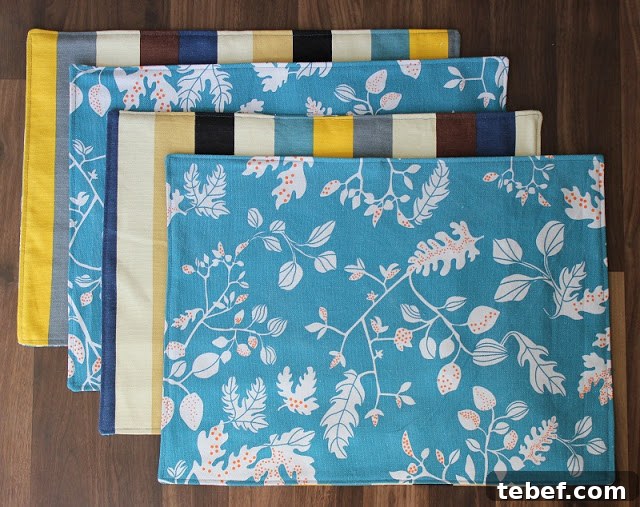 four placemats