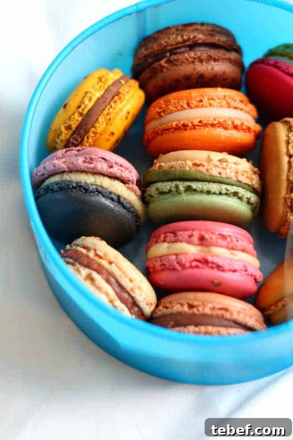 Macarons from the famed Pierre Hermes in Paris. Come tour France with me in this series on RestlessChipotle.com