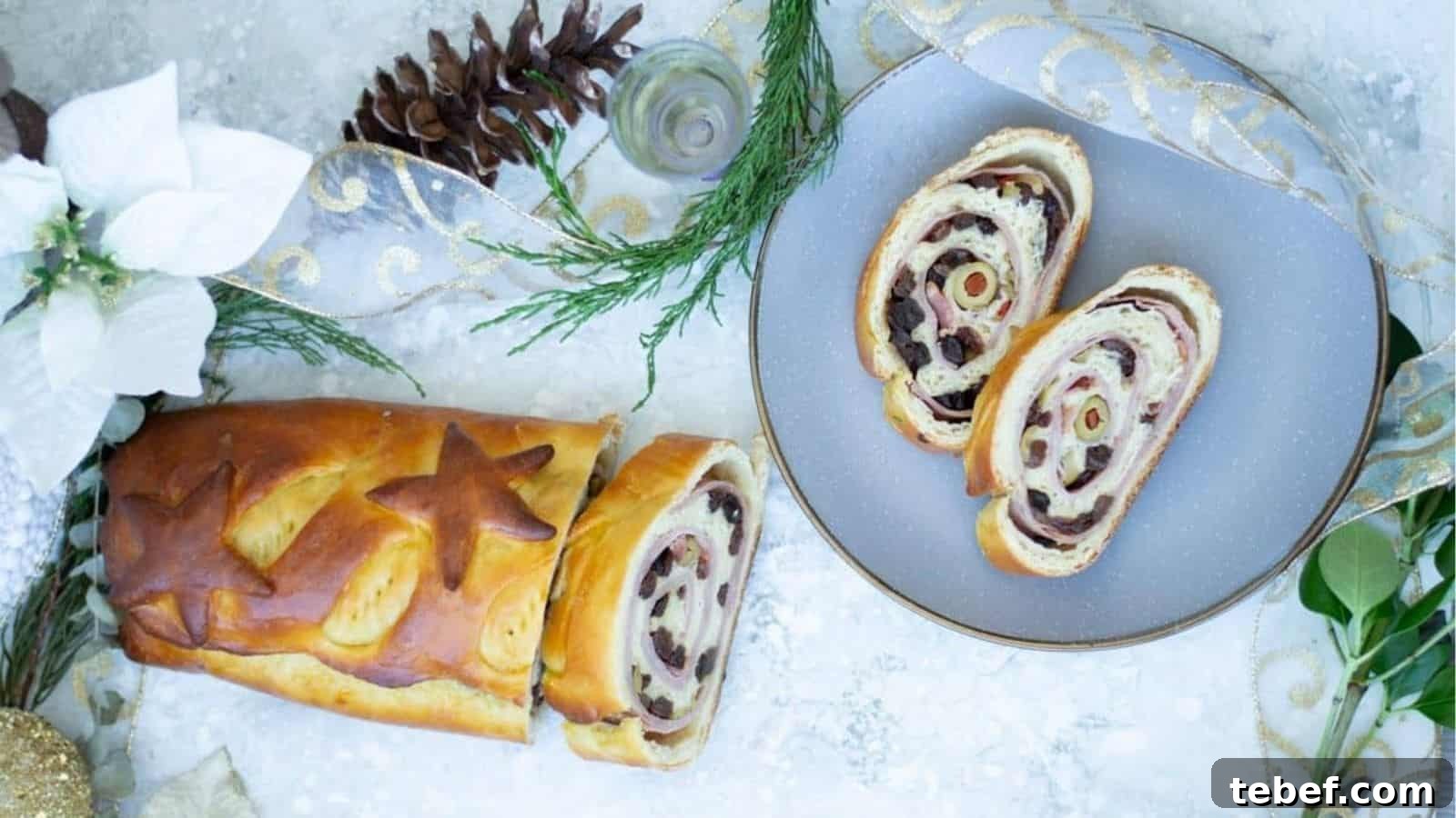 22 Festive Holiday Party Appetizers to Delight Your Guests 15 Venezuelan Ham Bread