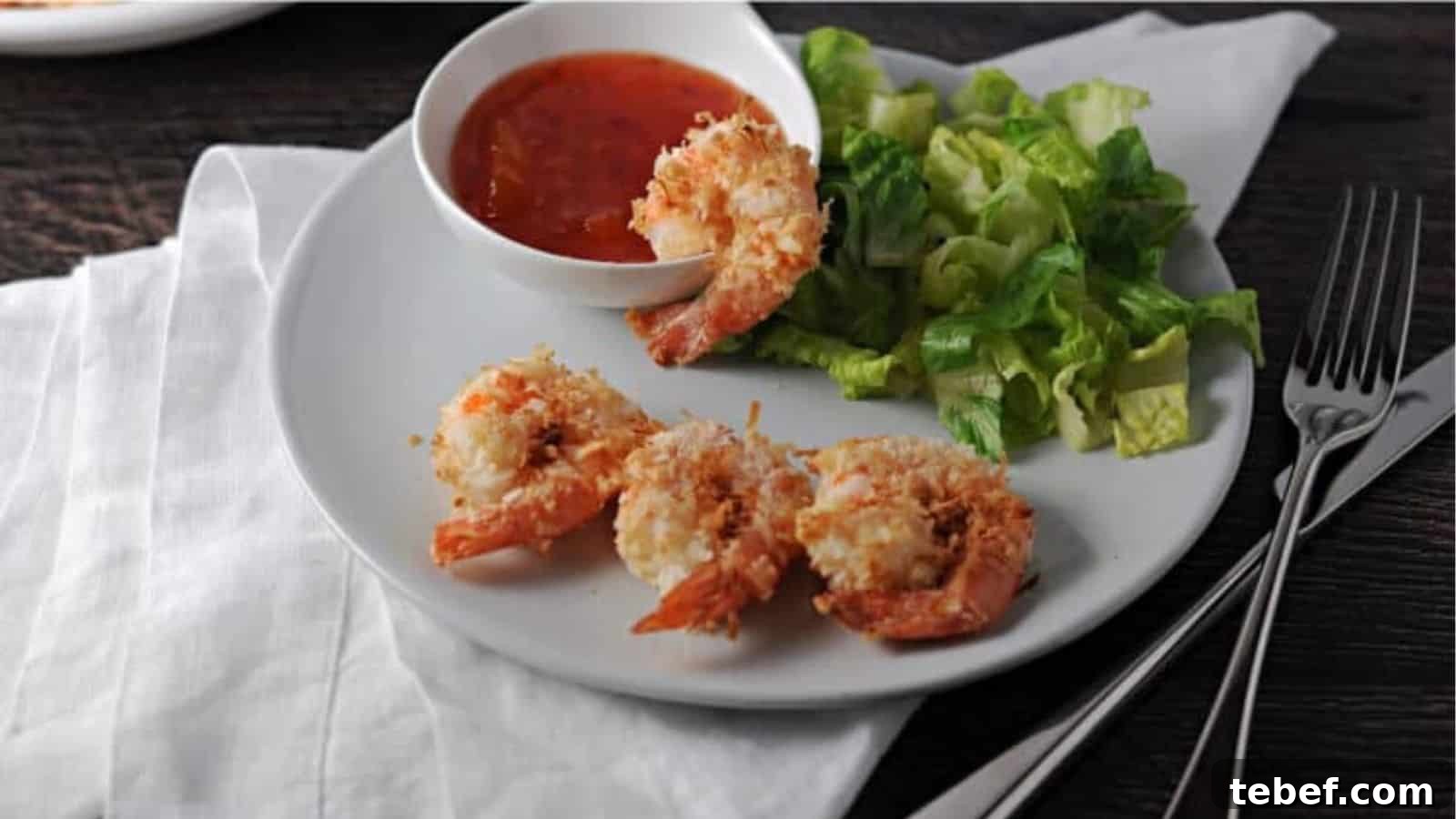 22 Festive Holiday Party Appetizers to Delight Your Guests 21 Air Fryer Coconut Shrimp