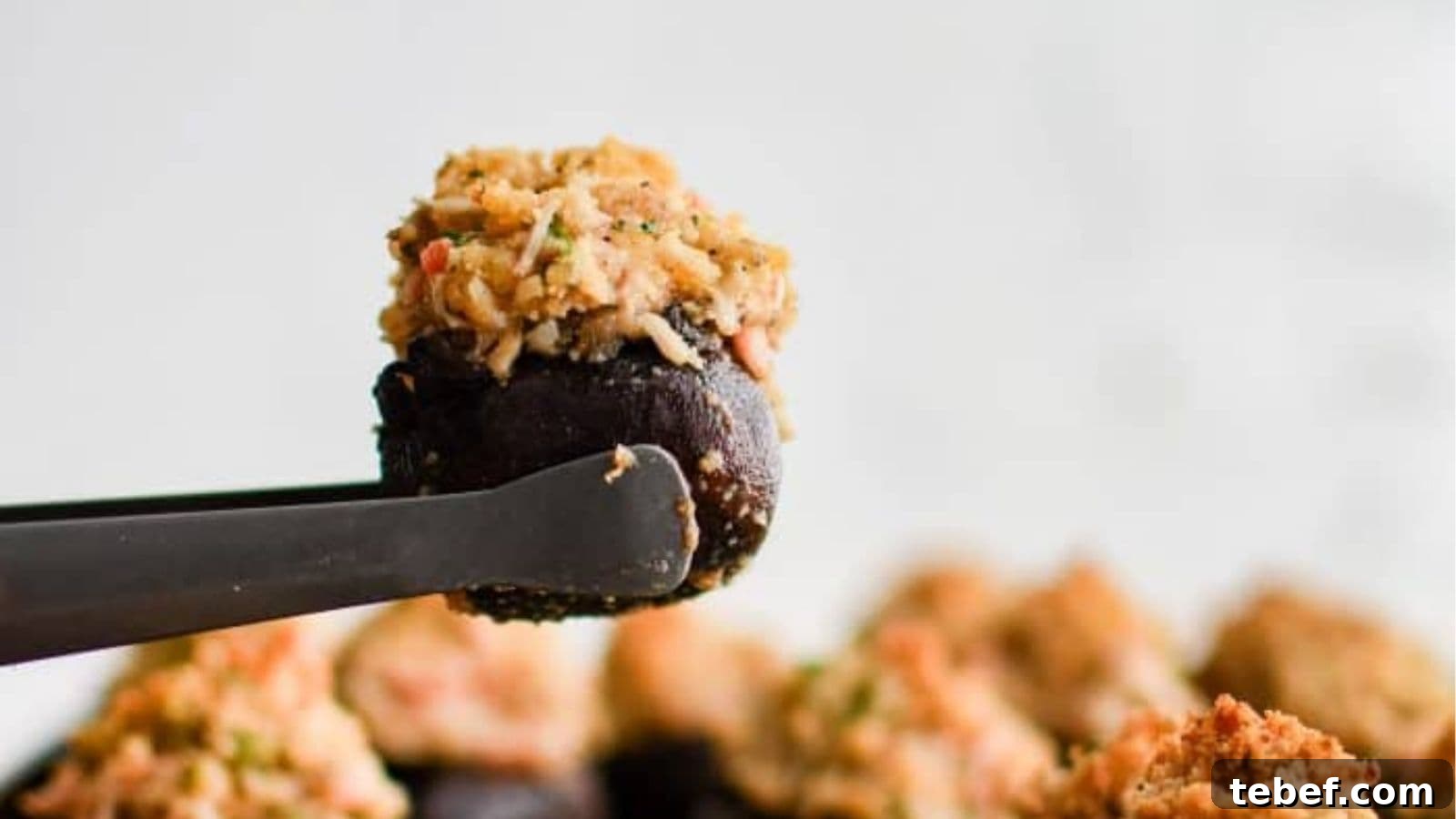 22 Festive Holiday Party Appetizers to Delight Your Guests 6 Crab Stuffed Mushrooms
