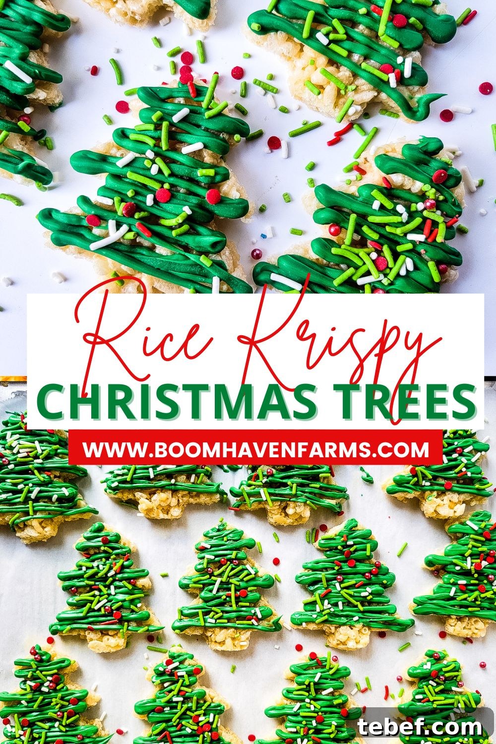 Rice Krispie Christmas Trees: Festive Holiday Treat Idea 12 Rice Krispy Christmas