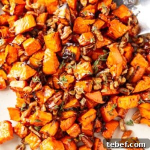 Maple Pecan Sweet Potatoes in the Air Fryer: Crispy & Caramelized 12 Air Fryer Maple Pecan Sweet Potatoes