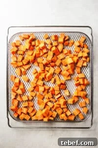 Maple Pecan Sweet Potatoes in the Air Fryer: Crispy & Caramelized 13 Maple Pecan sweet potato