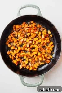 Maple Pecan Sweet Potatoes in the Air Fryer: Crispy & Caramelized 14 img 37069 13