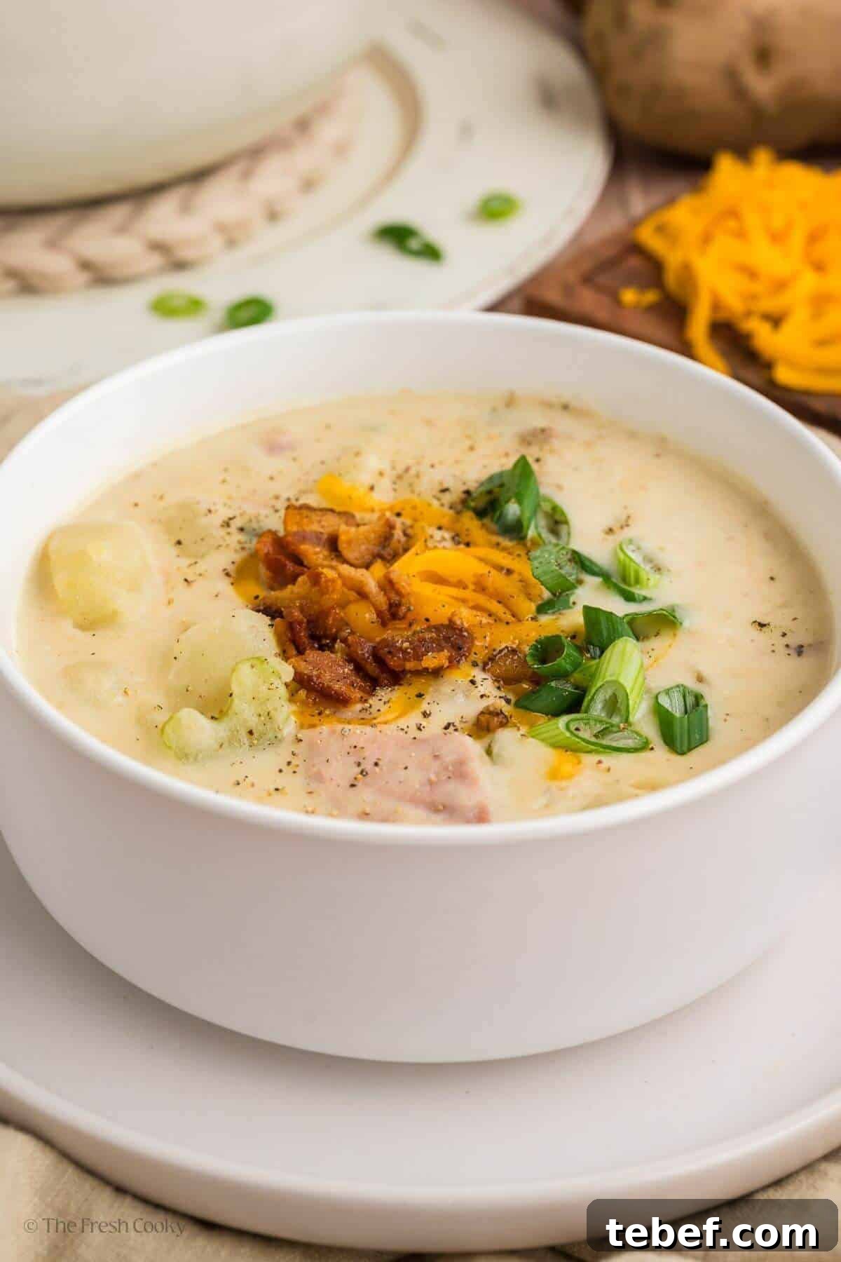 14 Comforting Soup Recipes You’ll Crave This Season 11 Creamy Ham and Potato Soup