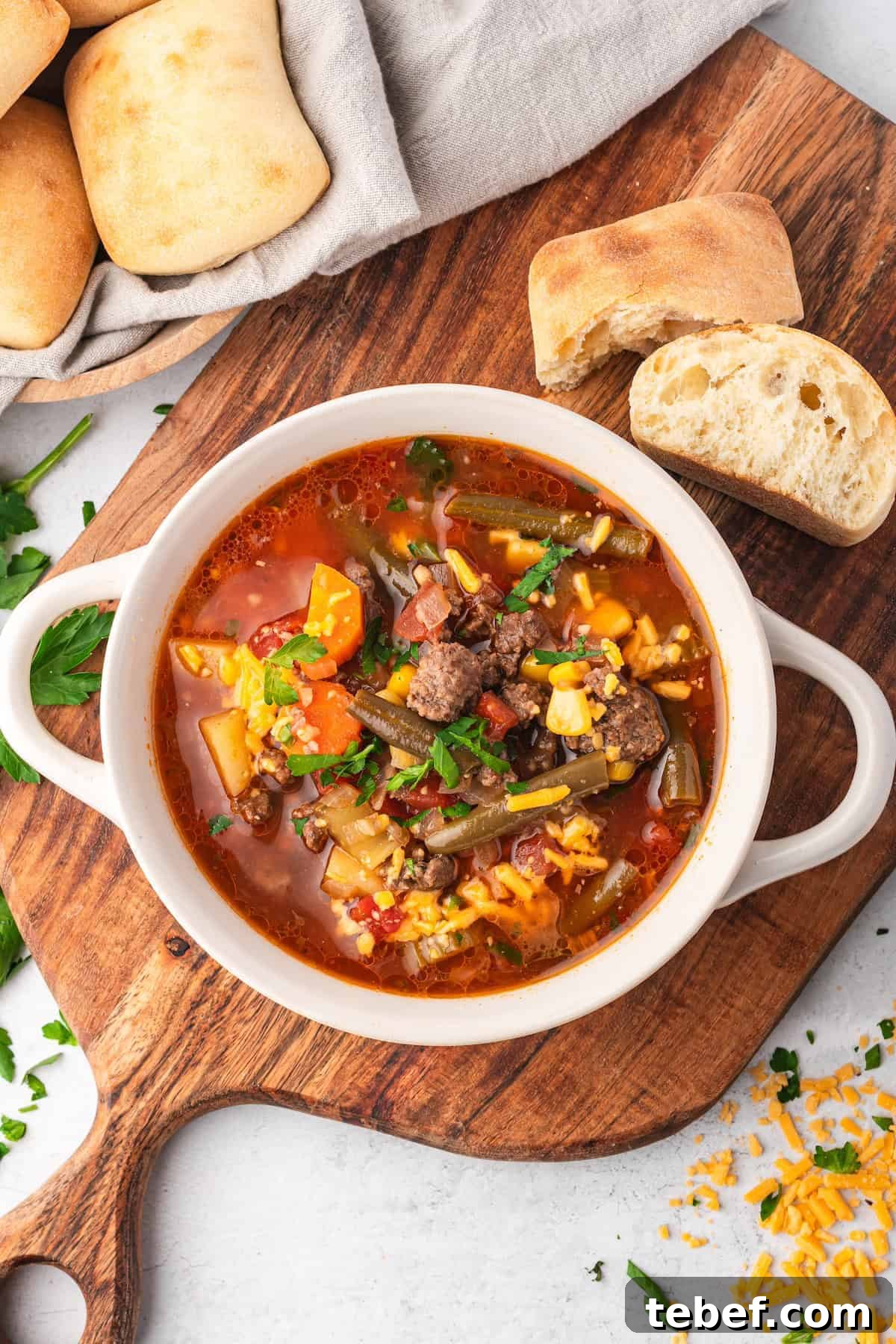 14 Comforting Soup Recipes You’ll Crave This Season 6 Slow Cooker Hamburger Soup