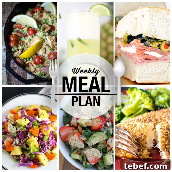 Week 6 Weekly Meal Plan & Grocery List for Families 2 Weekly-Meal-Plan-Week-6