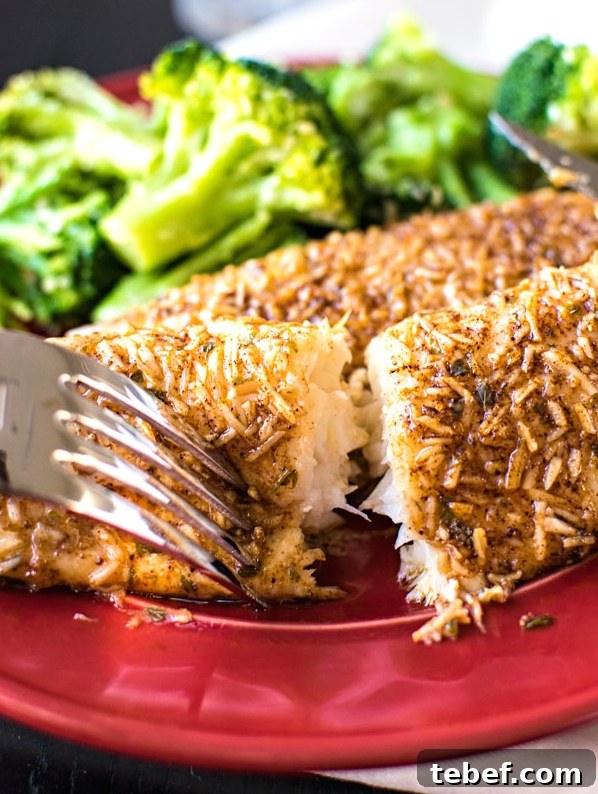 Week 6 Weekly Meal Plan & Grocery List for Families 10 parmesancrustedtilapia2