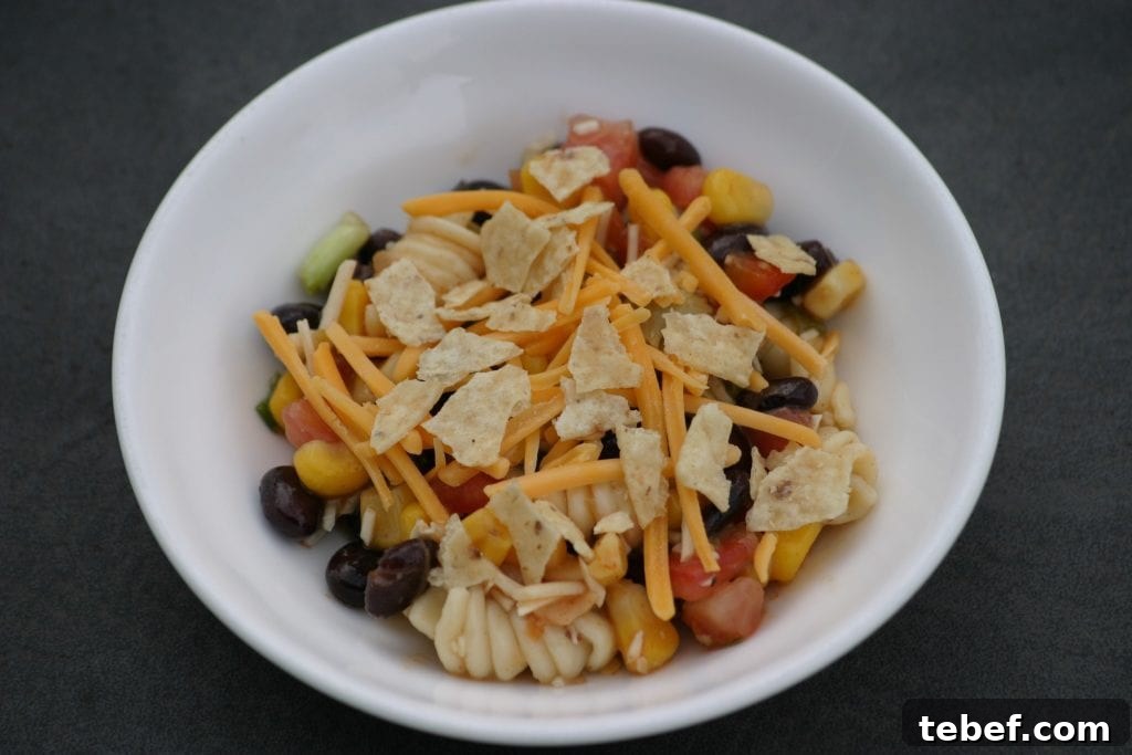 Zesty Mexican Pasta Salad