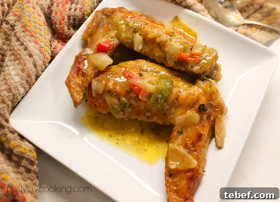 Smothered Baked Turkey Wings Recipe for Juicy, Flavorful Meat 4 Smothered Baked Turkey Turkey Wings