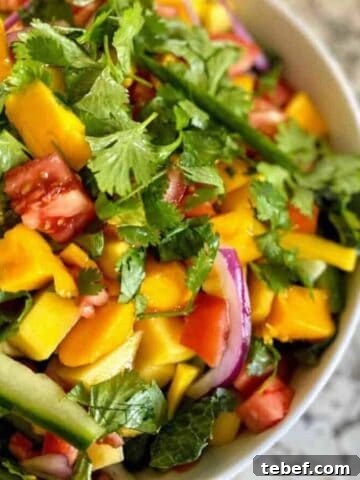 mango salad