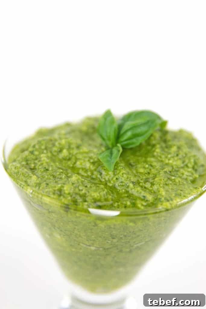 Creamy Pine Nut Pesto Recipe for Pasta and Sandwiches 6 img 4690 5