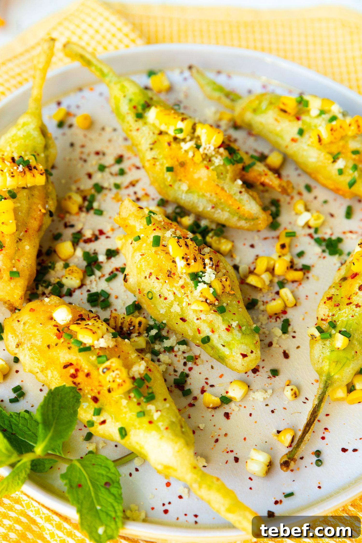 Crab and Ricotta Stuffed Squash Blossoms (Fiori di Zucca) 4 img 47106 3