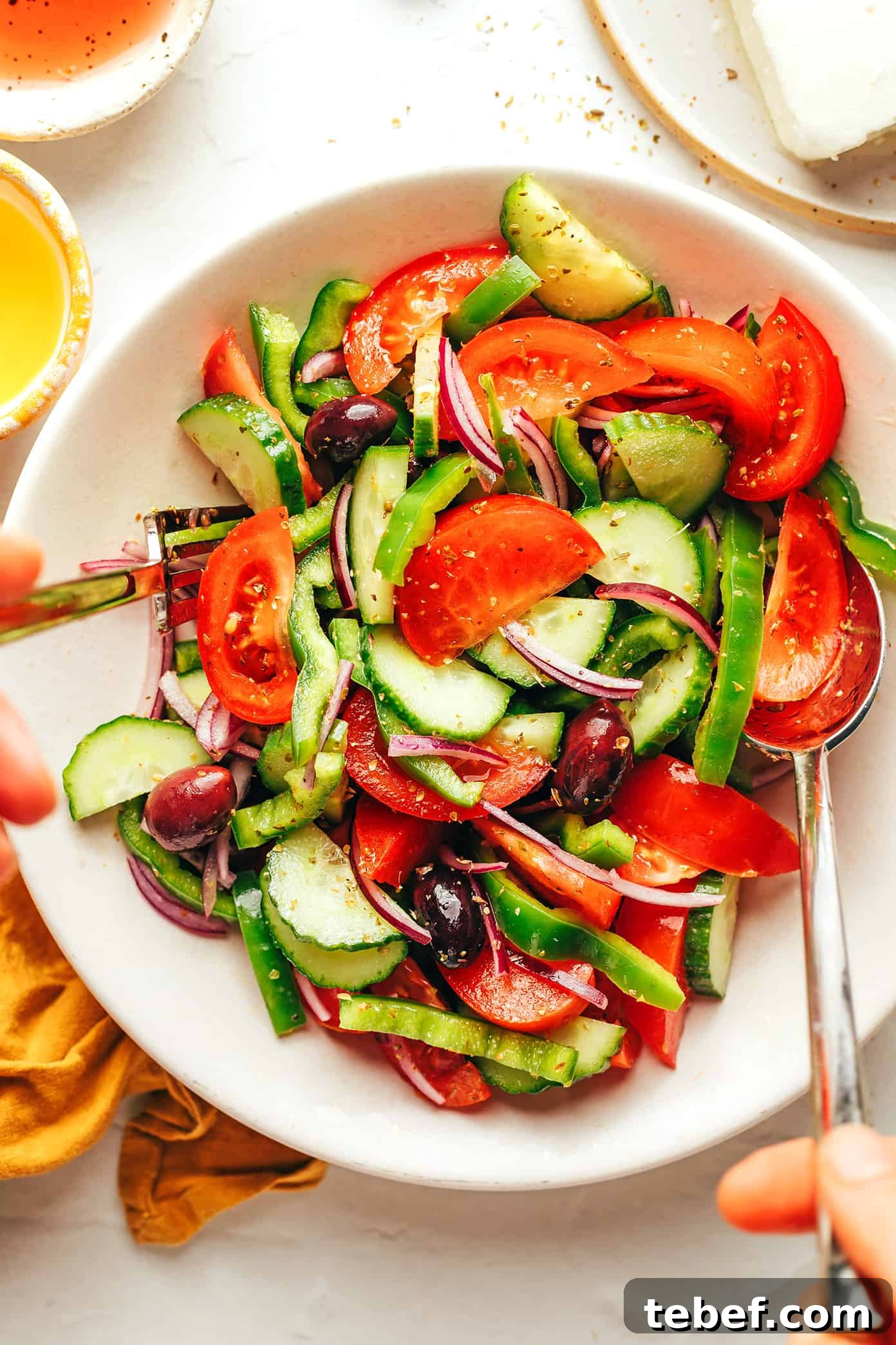 Authentic Greek Salad Recipe with Classic Ingredients 5 img 50144 4