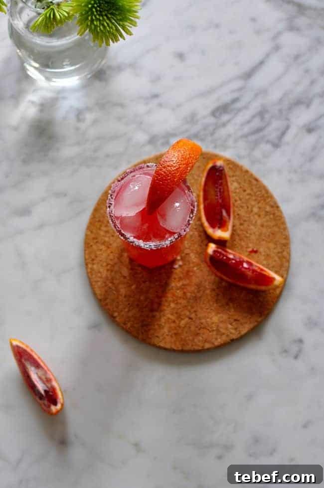 Blood Orange Salty Dog Recipe