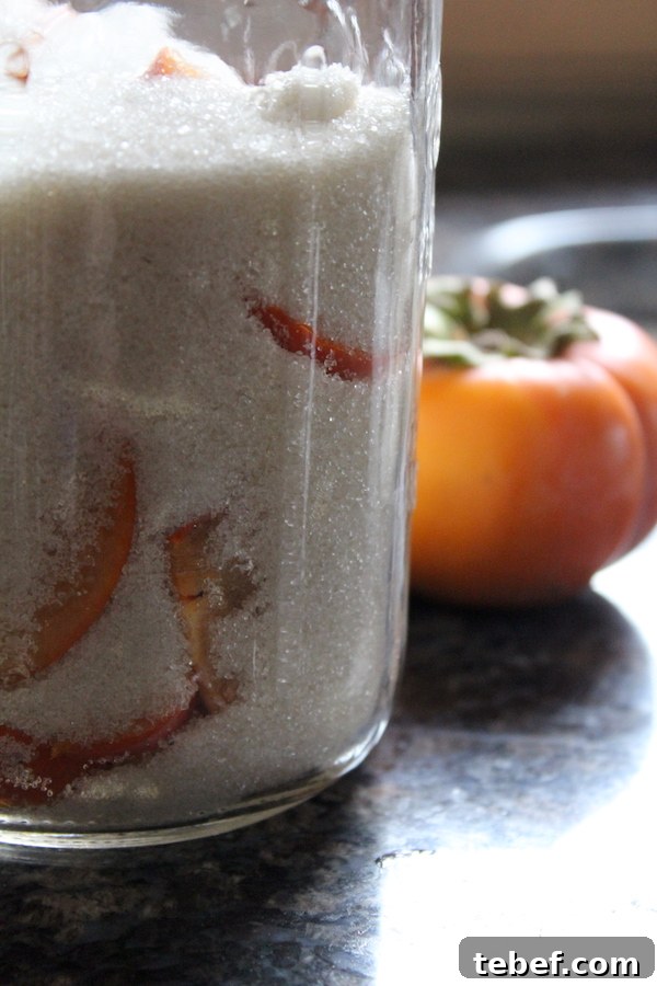 How to Make Persimmon Wine at Home: Step-by-Step Guide 4 Juicing Persimmons with Sugar for Wine