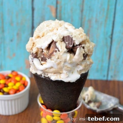 Fluffernutter Ice Cream