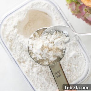 how to mneasure flour
