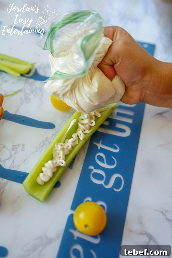 Kids adding toppings