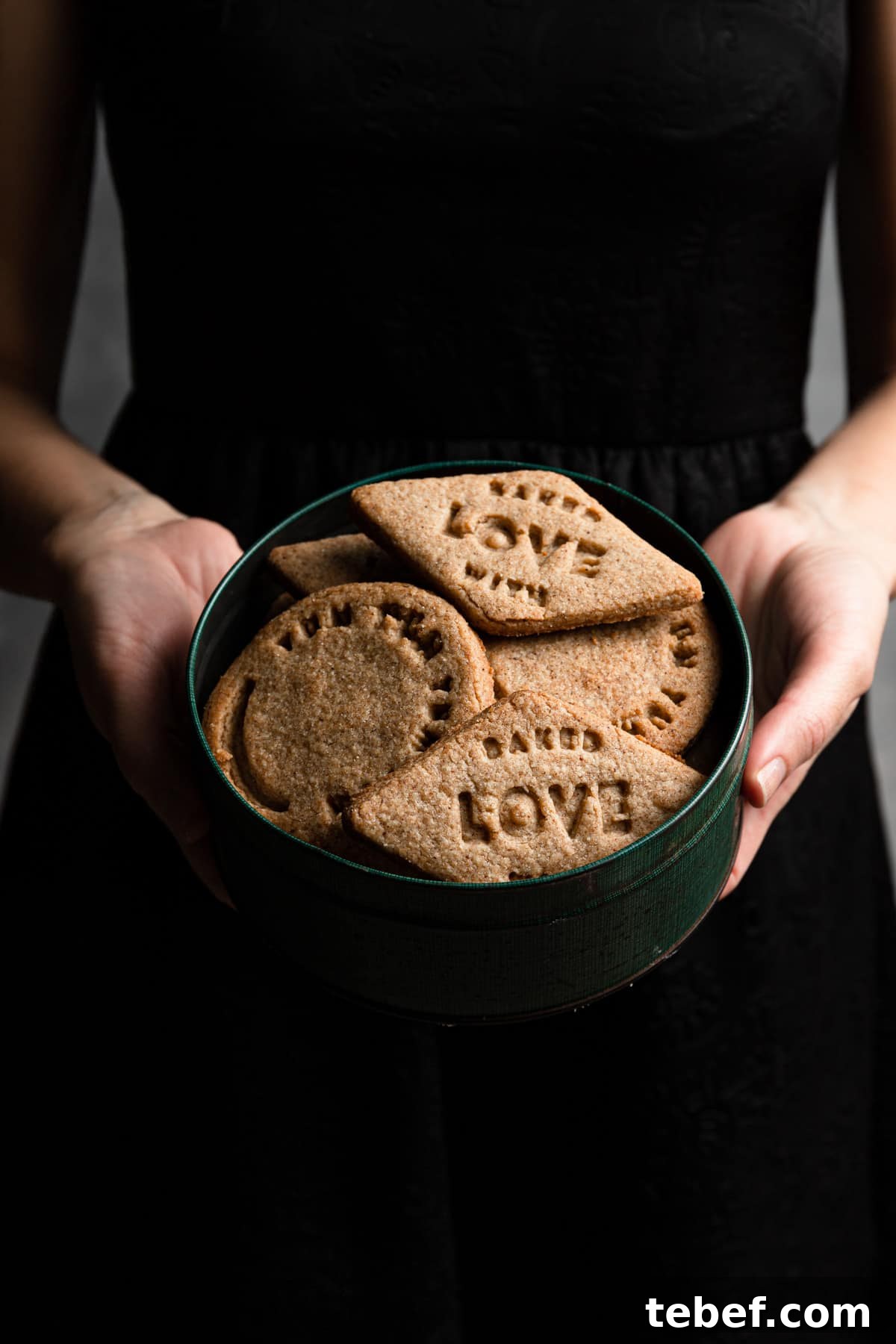 Rye Brown Butter Shortbread Cookies
