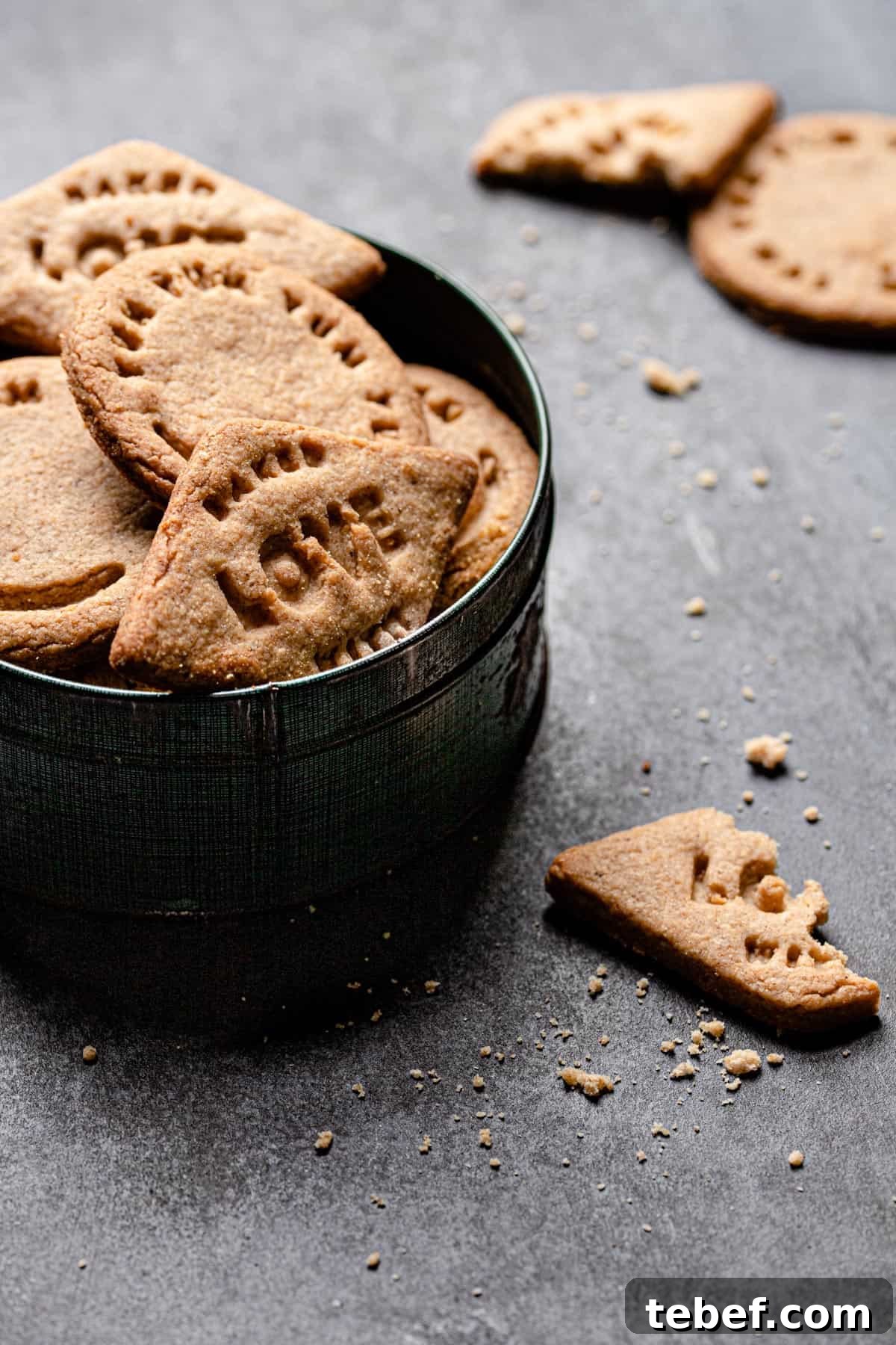 Rye Brown Butter Shortbread Cookies