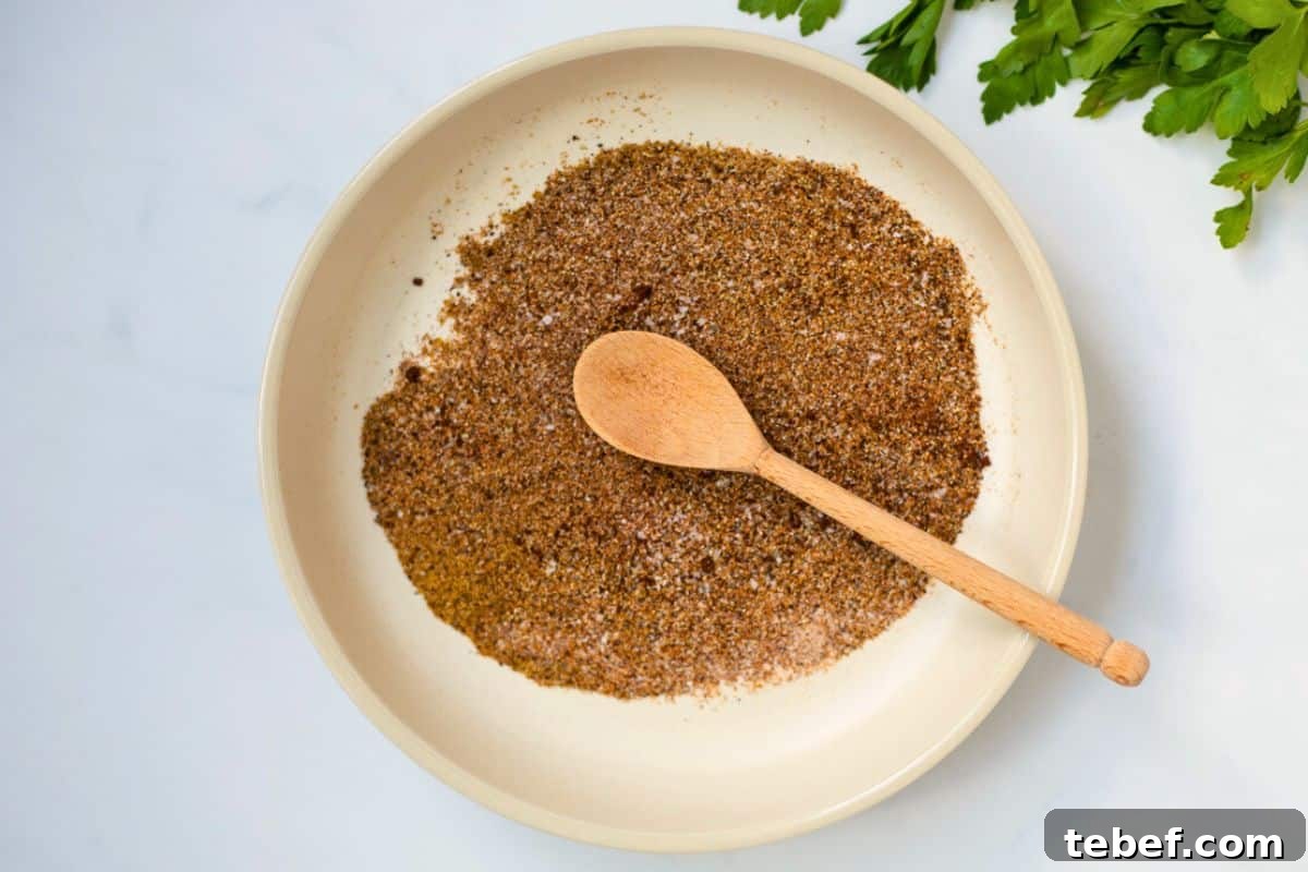 Recipe Chili Seasoning Chili seasoning blend combined together in small shallow dish.