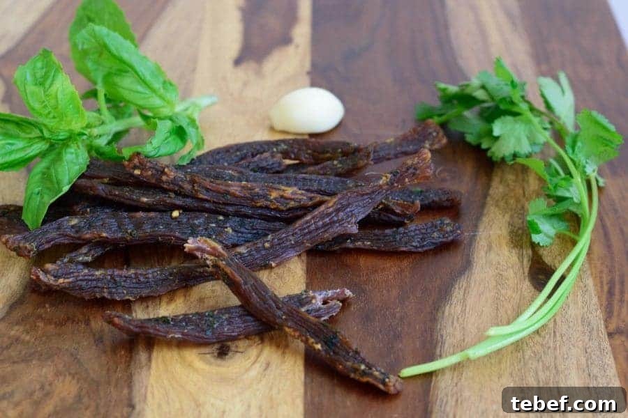 Thai-Spiced Beef Jerky Recipe: Sweet, Savory & Spicy Snack 2 An easy to make Thai Spiced beef jerky that will knock your socks off with flavor | Jerkyholic.com