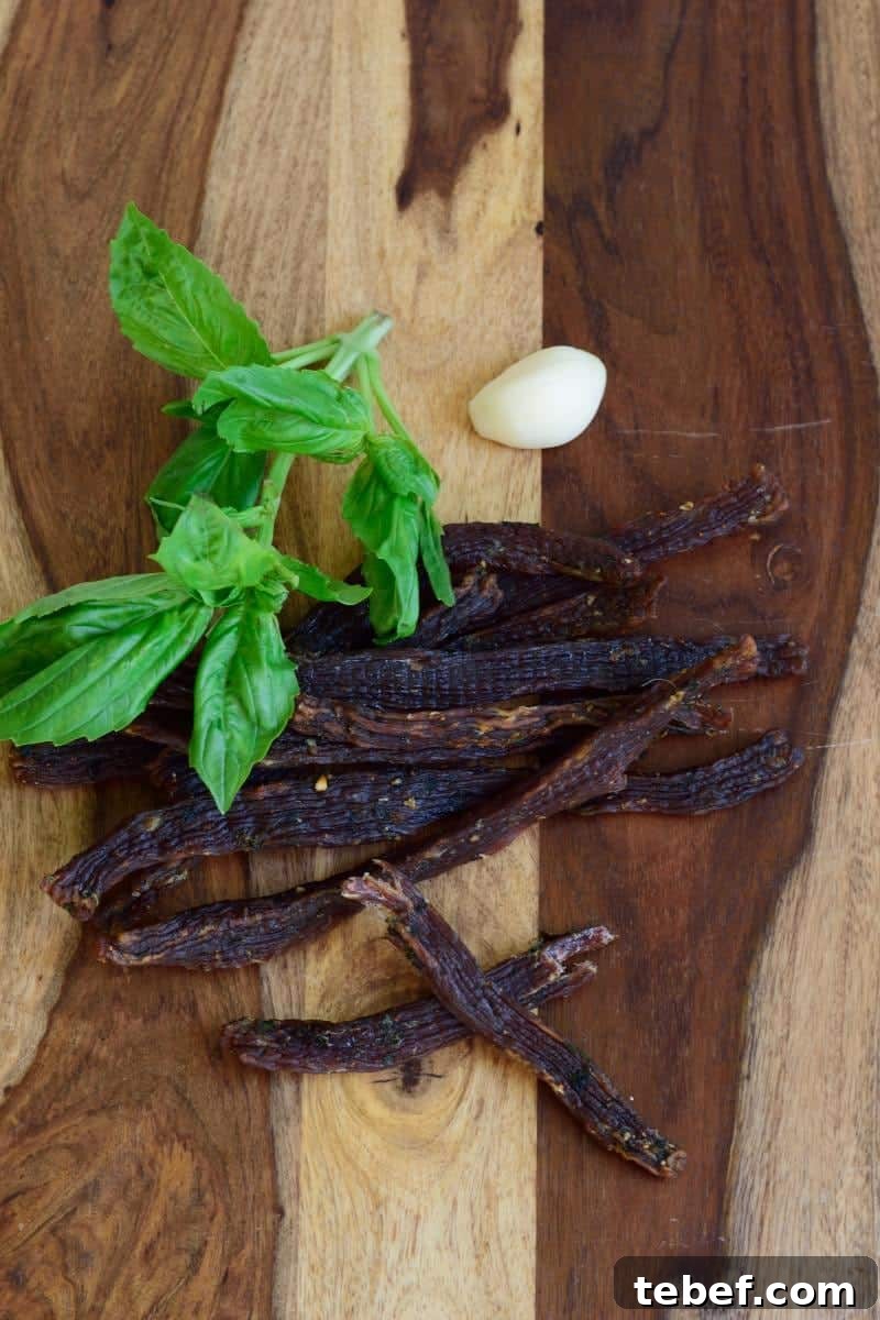 Thai-Spiced Beef Jerky Recipe: Sweet, Savory & Spicy Snack 6 Thai Spiced Beef Jerky Finished2