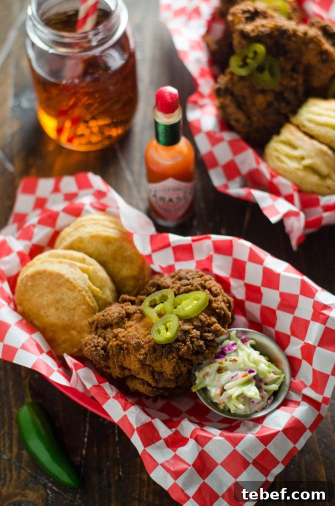 Jalapeño Buttermilk Ranch Fried Chicken. Slightly spicy, super crispy, extremely moist and juicy, incredibly delicious, and surprisingly easy to make. | hostthetoast.com