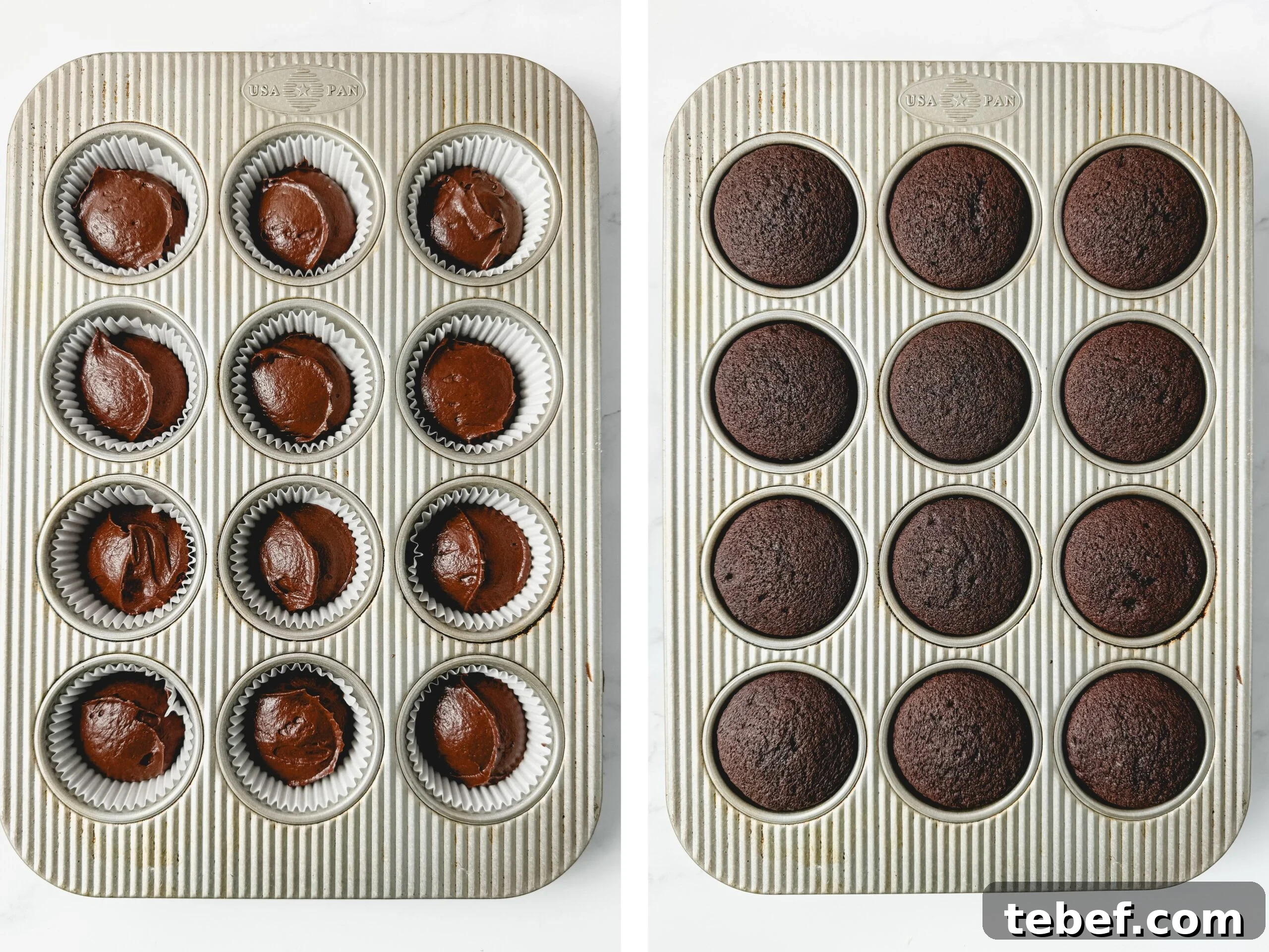 Moist Chocolate Cupcakes with Silky Cream Cheese Frosting 4 img 83861 3