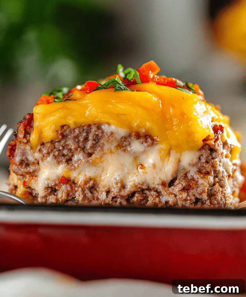 Cheesy Meatloaf Casserole with Loaded Potato Topping Recipe 3 Cheesy Loaded Meatloaf Casserole