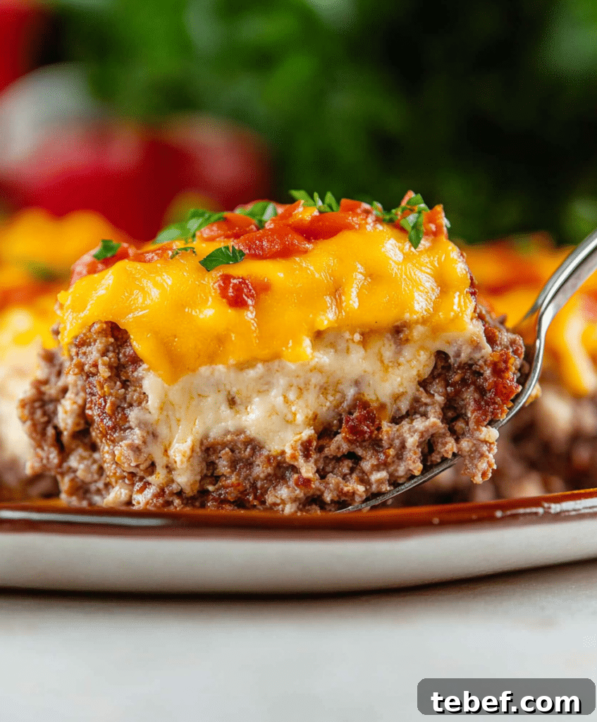 Cheesy Meatloaf Casserole with Loaded Potato Topping Recipe 4 Cheesy Loaded Meatloaf Casserole