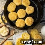 Skillet Cornmeal Biscuits: Crispy Golden Biscuits from Cast Iron 8 cornmeal muffins cooked in a cast iron skillet