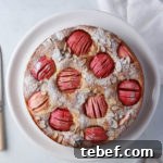 Maple Almond Sunken Apple Cake Recipe 4 Maple Almond Sunken Apple Cake
