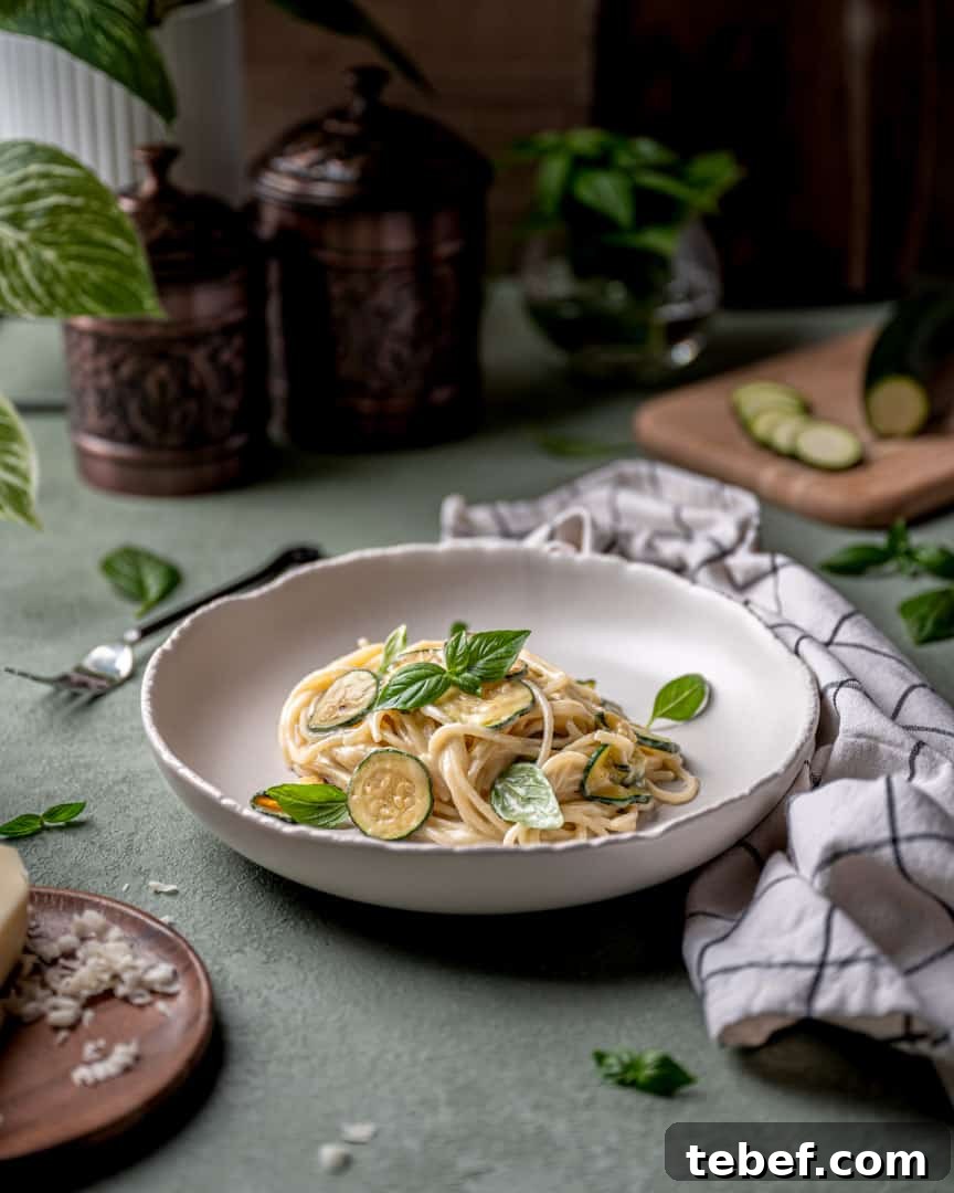 Spaghetti alla Nerano (Cheesy Fried Zucchini Pasta)